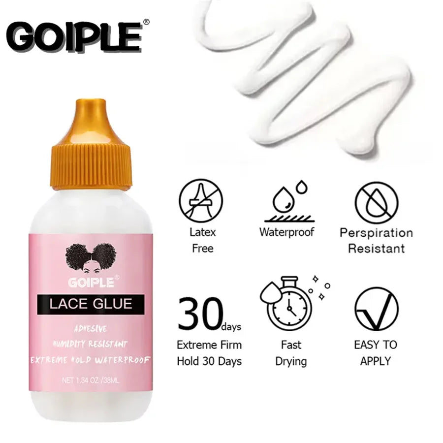 Goiple Lace Wig Melting Spray, Edge Control & Hair Wax Stick Set Wig Styling Set SPOT