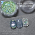 Bubble Nail Glitter Jar – Mixed Sequins & Hexagonal Glitter Nail Art Glitter SPOT 7