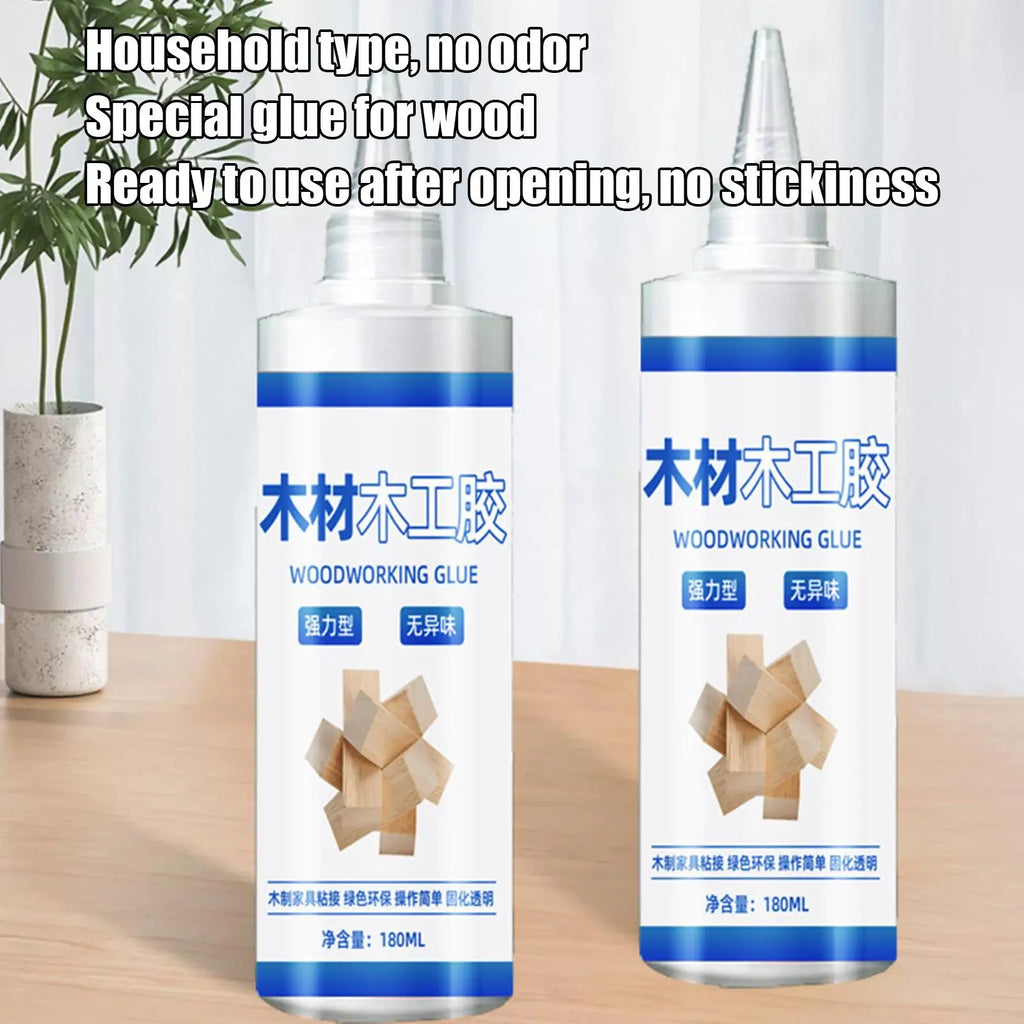 180ml Transparent Wood Glue – Strong Carpenter Adhesive Wood Glue Adhesive SPOT