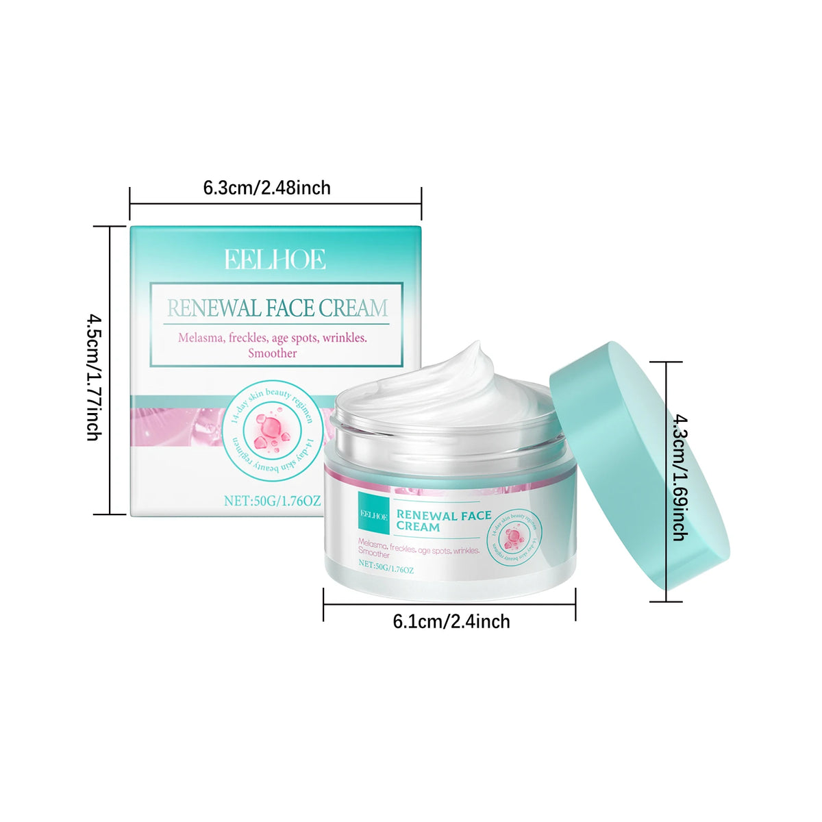 Eelhoe Collagen Firming Face Cream – Brighten & Nourish 50g Firming Face Cream SPOT