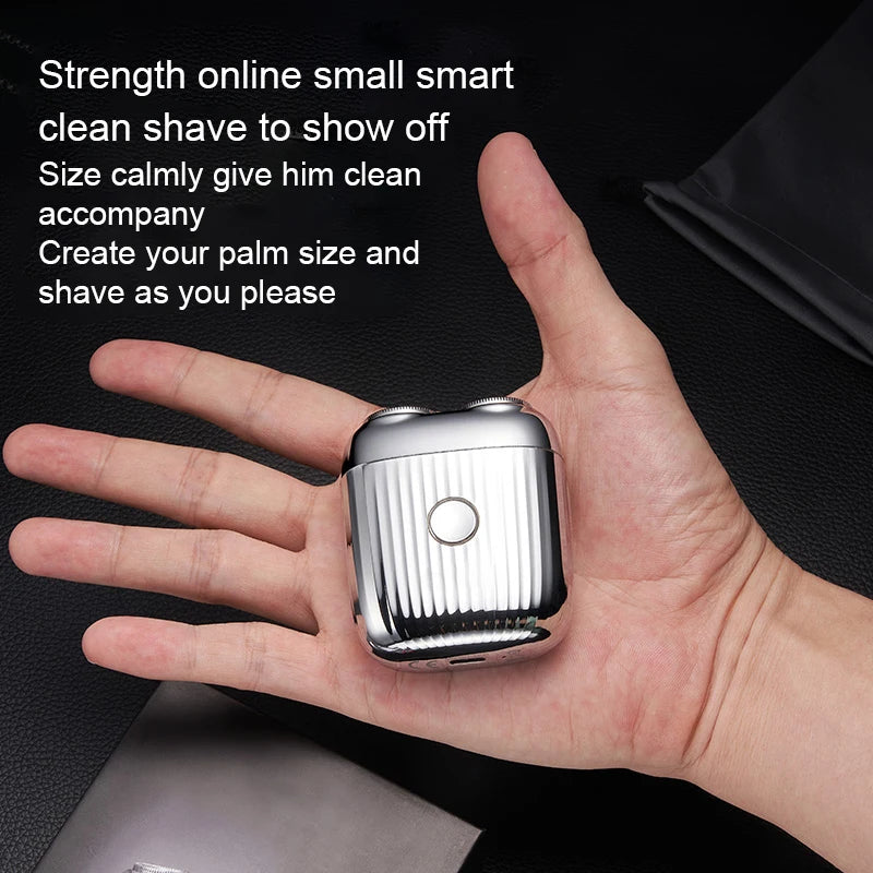Portable Rechargeable Electric Shaver – Zinc Alloy Men's Razor Electric Shaver SPOT