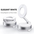 Foldable Magnetic Car Phone Mount – 360° Rotating Holder Car Phone Mount SPOT white
