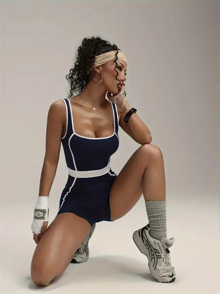 Women's Seamless One-Piece Yoga Romper & Workout Bodysuit Yoga Romper SPOT