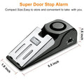 Wedge Door Stop Alarm – 120dB Portable Security Alert Door Stop Alarm SPOT Black