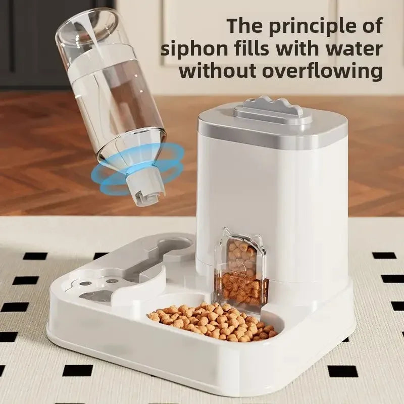 Automatic Gravity Pet Food & Water Dispenser – No Power Pet Food Dispenser SPOT