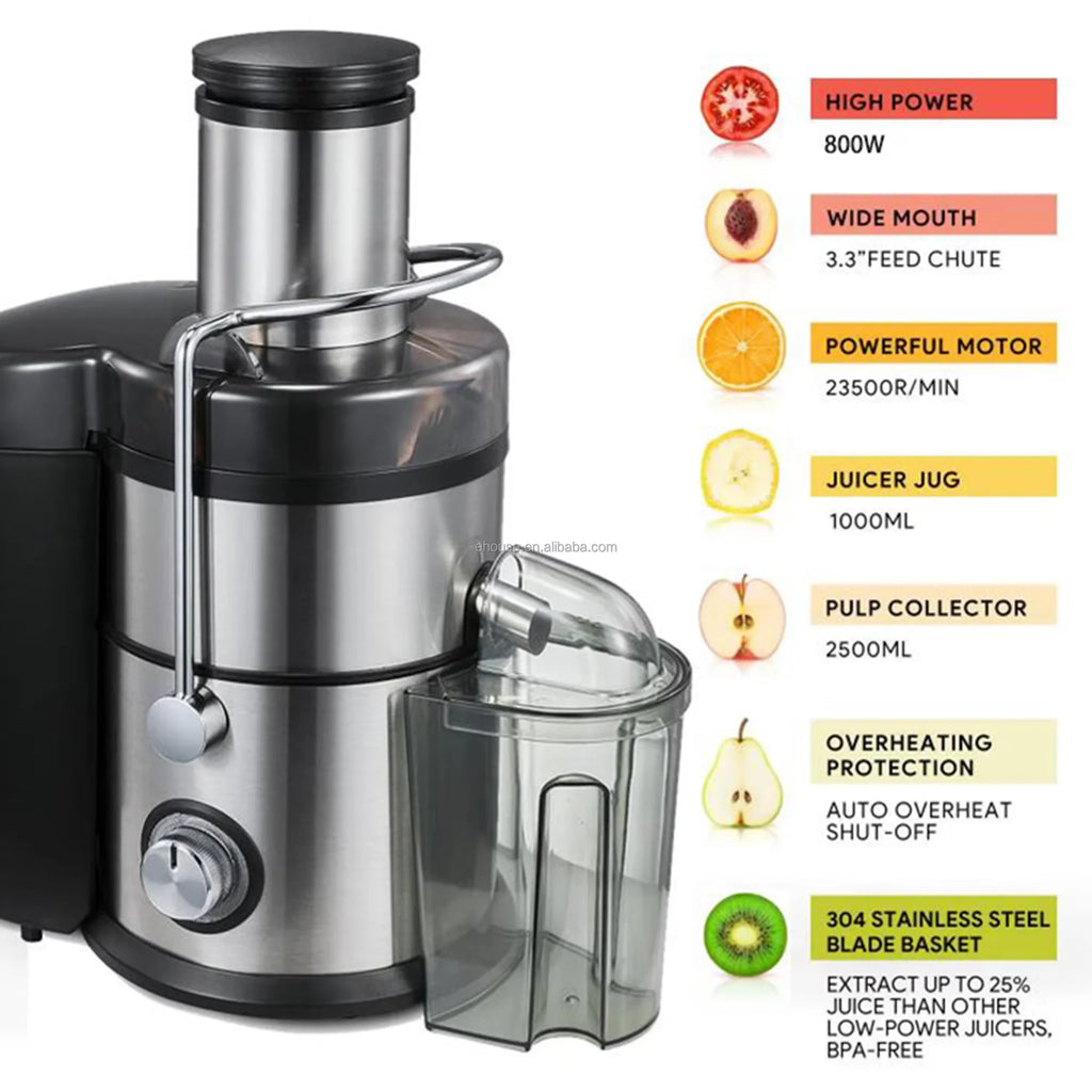 DUTRIEUX 4-in-1 Juicer Blender 1200W – 1.7L Stainless Steel Juicer Blender SPOT