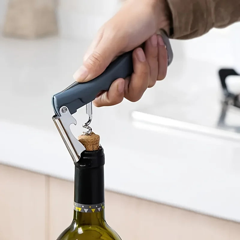 Stainless Steel Multifunctional Bottle Opener – Wine & Beer Bottle Opener SPOT