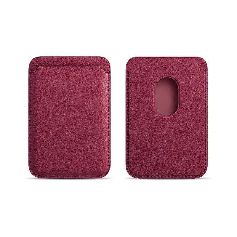 MagSafe Magnetic PU Leather Card Holder for iPhone 17 Phone Card Wallet SPOT S