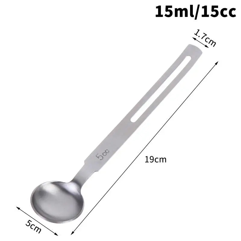 Stainless Steel Coffee Scoop 5/15ml – Dishwasher Safe Measuring Spoon Measuring Spoon SPOT Silver 15ml