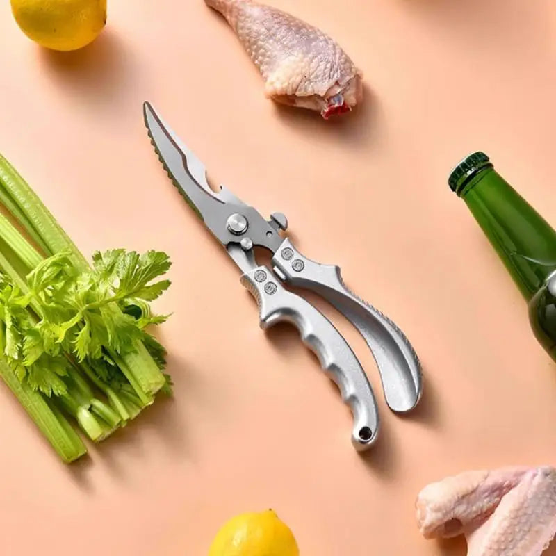 Stainless Steel Kitchen Shears – Poultry Bone & Herb Scissors Kitchen Shears SPOT