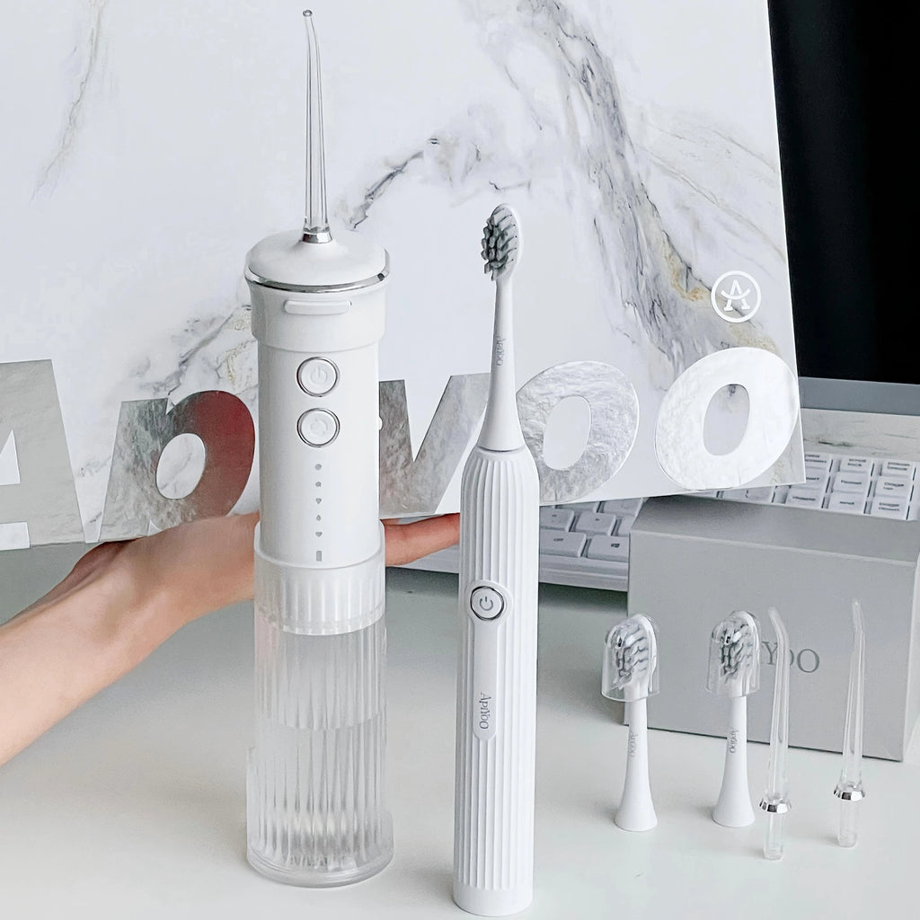 DUTRIEUX Electric Toothbrush & Water Flosser Oral Care Set Electric Oral Care Set SPOT Default Title