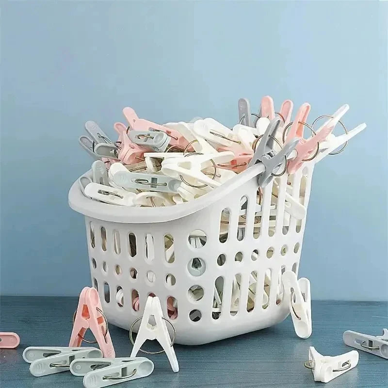 30-Pack Windproof Clothespins – Laundry & Bag Sealing Clips Clothespins & Clips SPOT