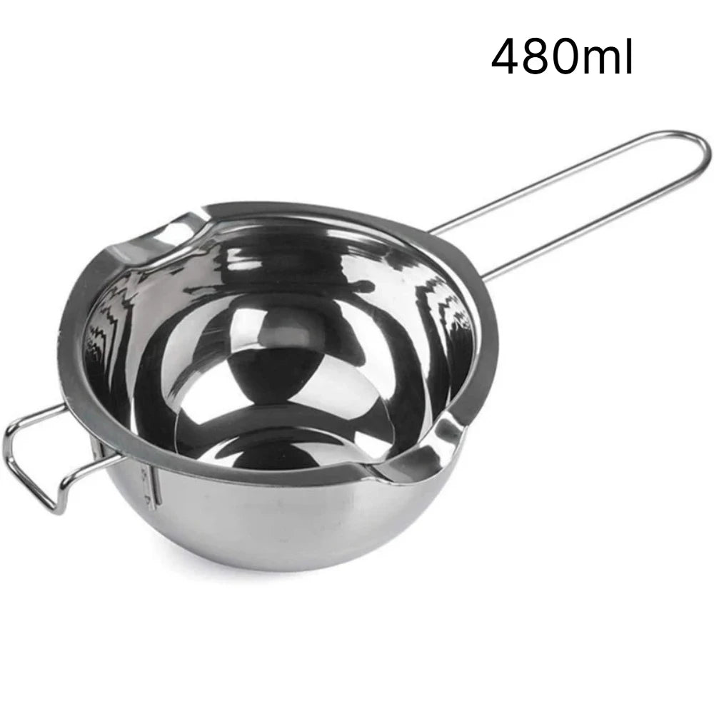 Stainless Steel Double Boiler Melting Pot 480ML & 680ML Double Boiler Pot SPOT 480ml