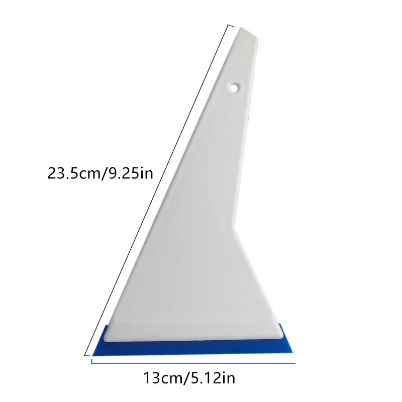Window Tint Squeegee – Rubber Blade Glass & Film Scraper Window Film Squeegee SPOT Blue