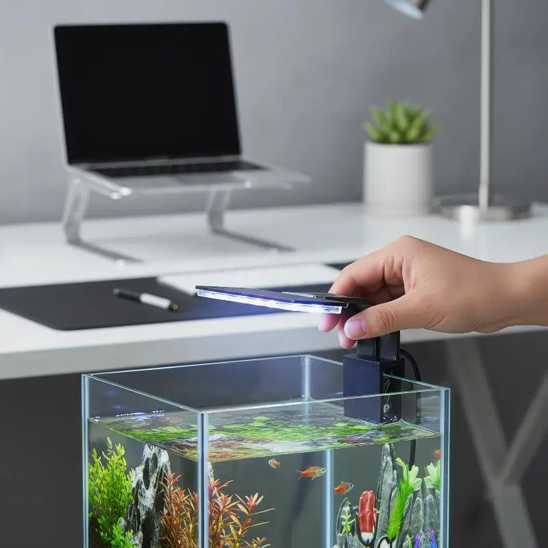 Ultra-Thin Clip-On LED Aquarium Light – 3 Color Modes Aquarium LED Light SPOT