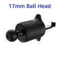 Universal 17mm Ball Head Car Air Vent Clip Phone Holder Mount Car Vent Phone Mount SPOT black