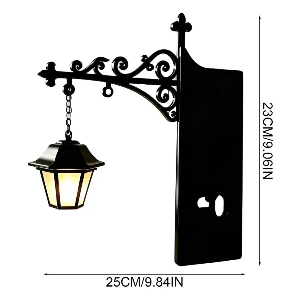 Vintage Cordless LED Bookshelf Lantern – Warm Ambient Lamp Decorative Lantern Lamp SPOT a