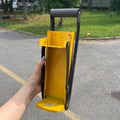 Wall Mounted Metal Can Crusher – High-Leverage 12oz Recycler Can Crusher SPOT Yellow