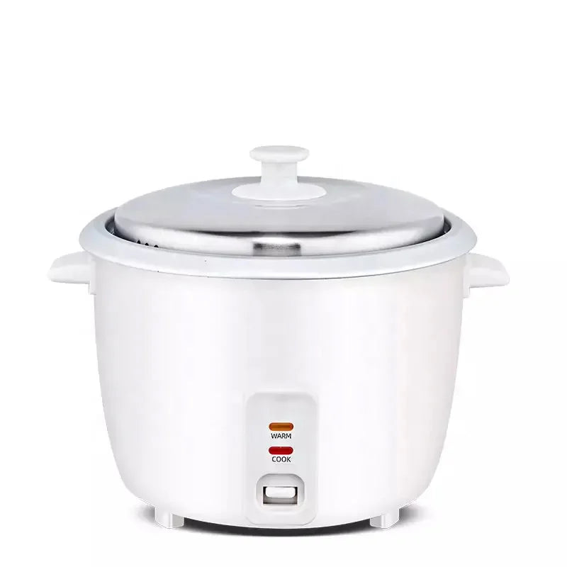 DUTRIEUX 0.6L Mini Drum Rice Cooker – Automatic, 2 Person Mini Rice Cooker SPOT White EU