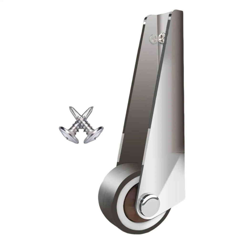 Side-Mount Silent Rubber Caster Wheel for Cabinets & Sliding Doors Furniture Caster Wheel SPOT