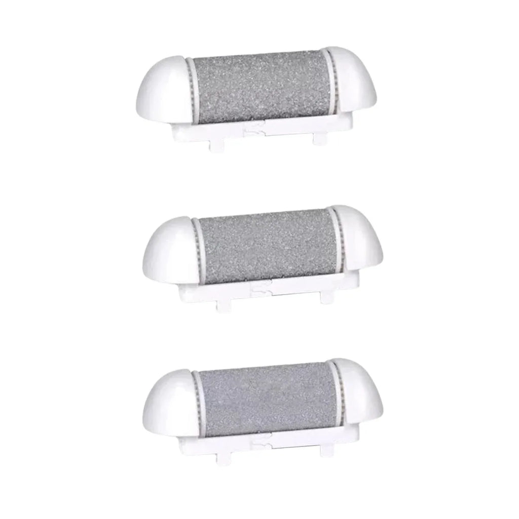 3-Pack Replacement Roller Heads for Electric Pedi Foot File Foot File Roller Heads SPOT