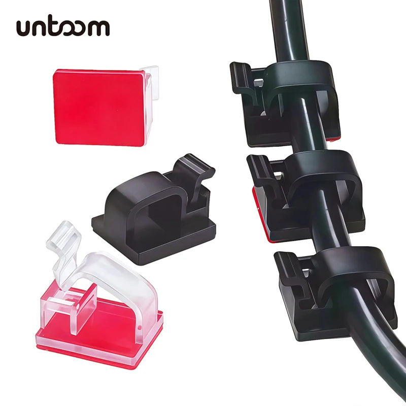 20-Pack Adhesive Cable Clips – Cord & Wire Organizer Cable Management Clips SPOT