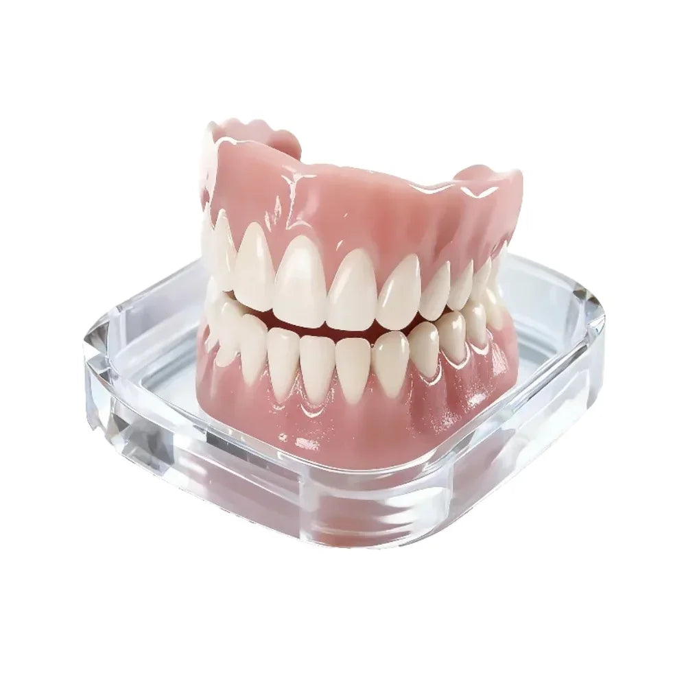 Snap-On Silicone Veneers Full Set – Upper & Lower Smile Snap-On Dental Veneers SPOT