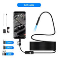 7mm Borescope Inspection Camera 3-in-1 USB Type-C Waterproof Inspection Camera SPOT 7mm soft cable 5m USB Type-C