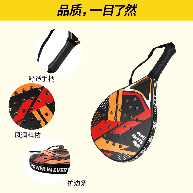 Padel Racket – Carbon Fiber Surface & EVA Foam Core Padel Racket SPOT