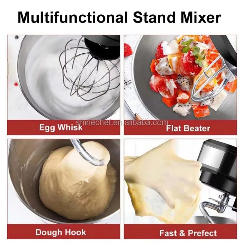 4-Liter Planetary Stand Mixer – 6-Speed Tilt-Head, 500W Planetary Stand Mixer SPOT