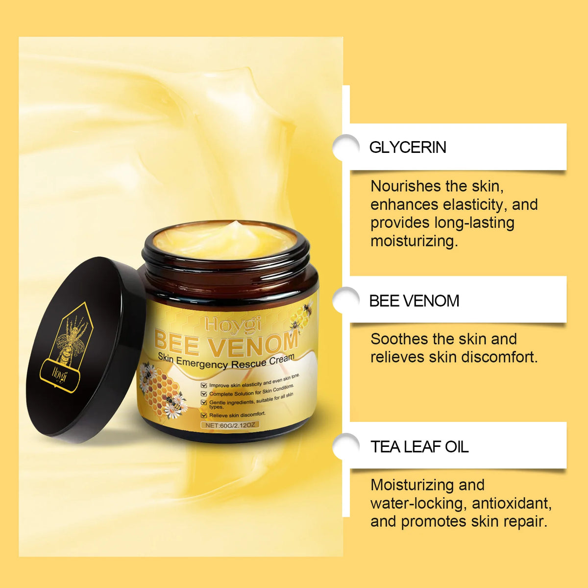 Hoygi Bee Venom Face & Body Cream – Firming & Brightening Face & Body Cream SPOT
