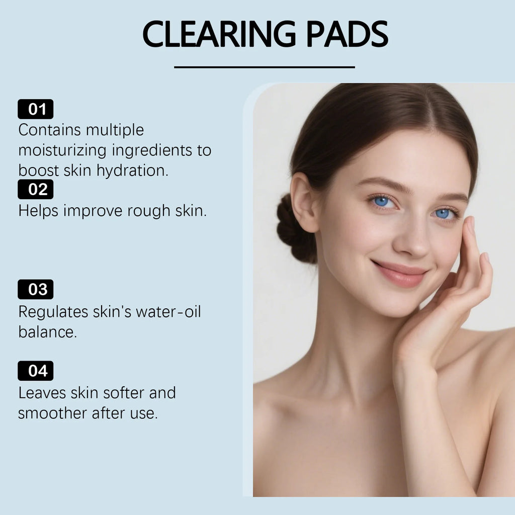 Eelhoe Salicylic Acid Toner Pads 70ct + Tweezers | BHA Exfoliant Exfoliating Toner Pads SPOT