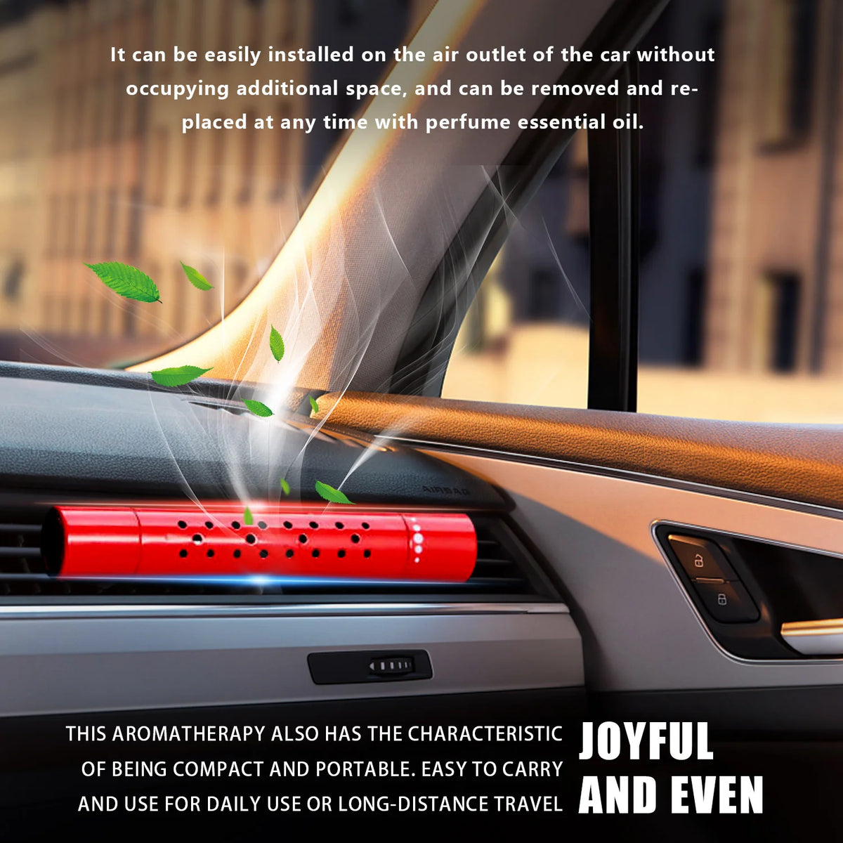 Car Air Vent Clip Solid Perfume Diffuser | Lemon & More Car Air Freshener SPOT