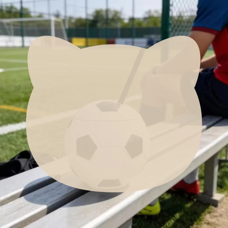 Soccer Ball Straw Cup with Lid – BPA-Free Novelty Drinkware Novelty Straw Cup SPOT