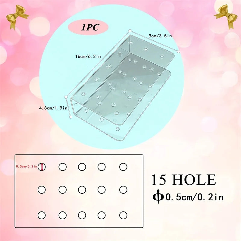15-Hole Acrylic Lollipop Display Stand | Party Candy Rack Candy Display Stand SPOT