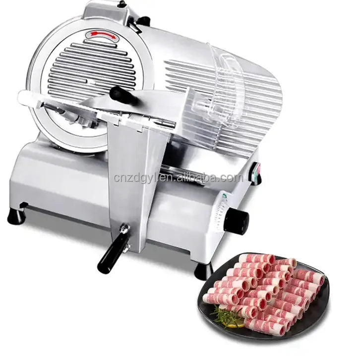 DUTRIEUX Semi-Auto Electric Frozen Meat Slicer 250mm Blade Electric Meat Slicer SPOT