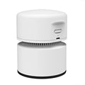Mini Desktop Vacuum with Brush – USB Rechargeable Desk Sweeper Mini Desktop Vacuum SPOT white