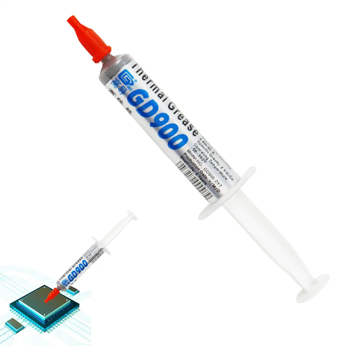 GD900 Thermal Paste 3g/7g/15g – CPU & GPU Heat Sink Compound Thermal Compound SPOT