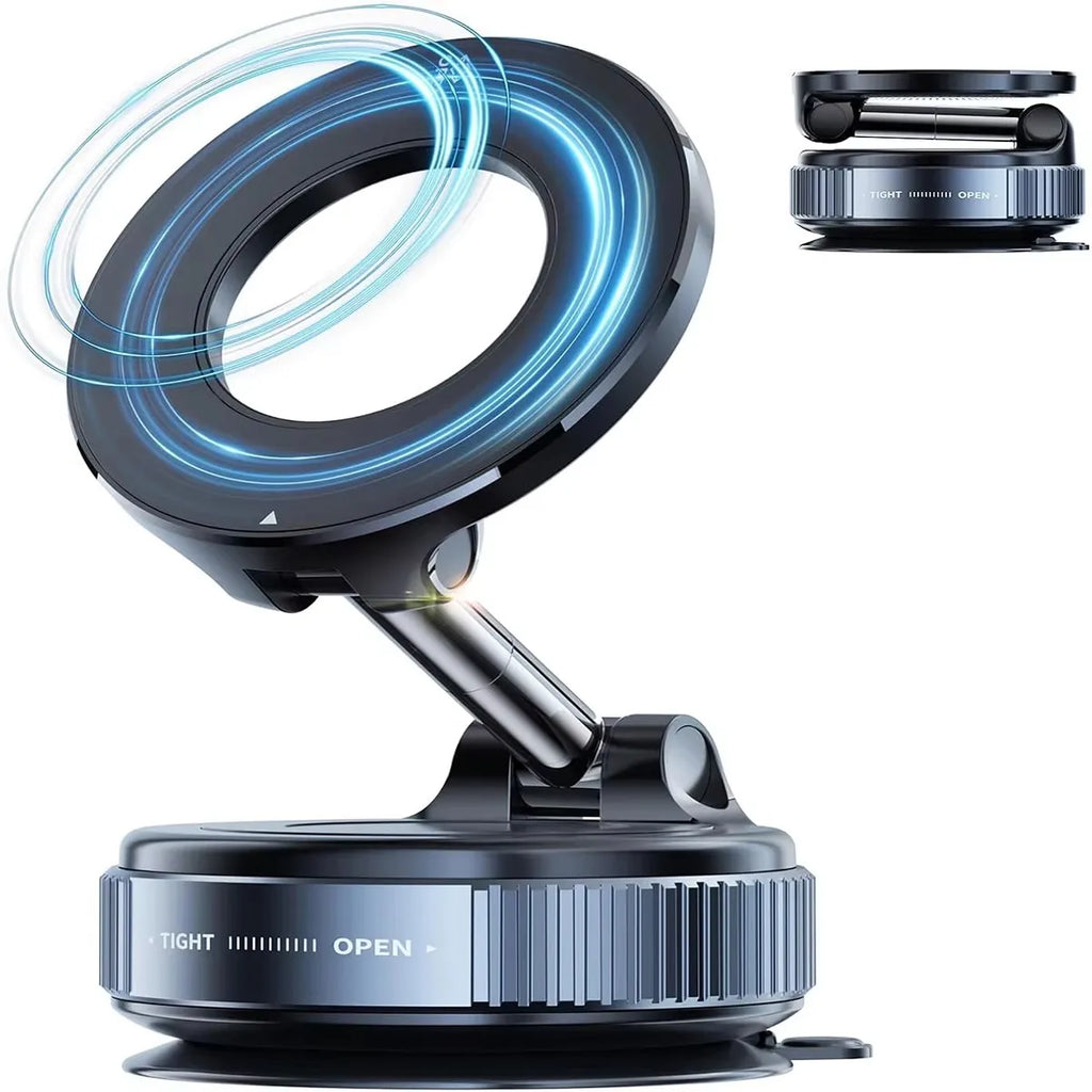 360° Magnetic Car Phone Holder – Vacuum Suction Mount Car Phone Mount SPOT