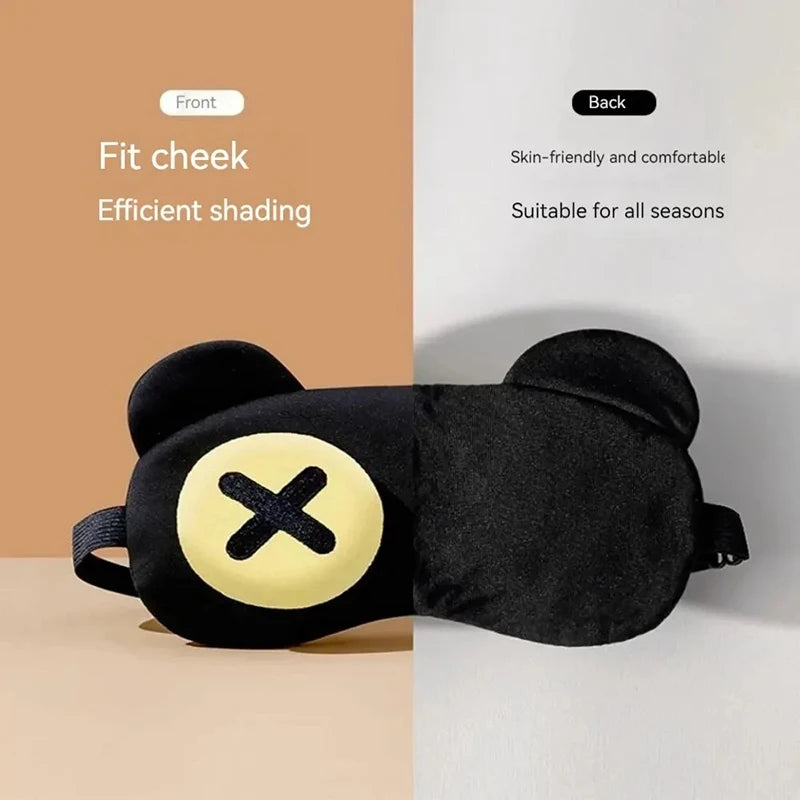Cute Cartoon Sleep Mask – Light Blocking, Adjustable Kids & Adults Sleep Eye Mask SPOT