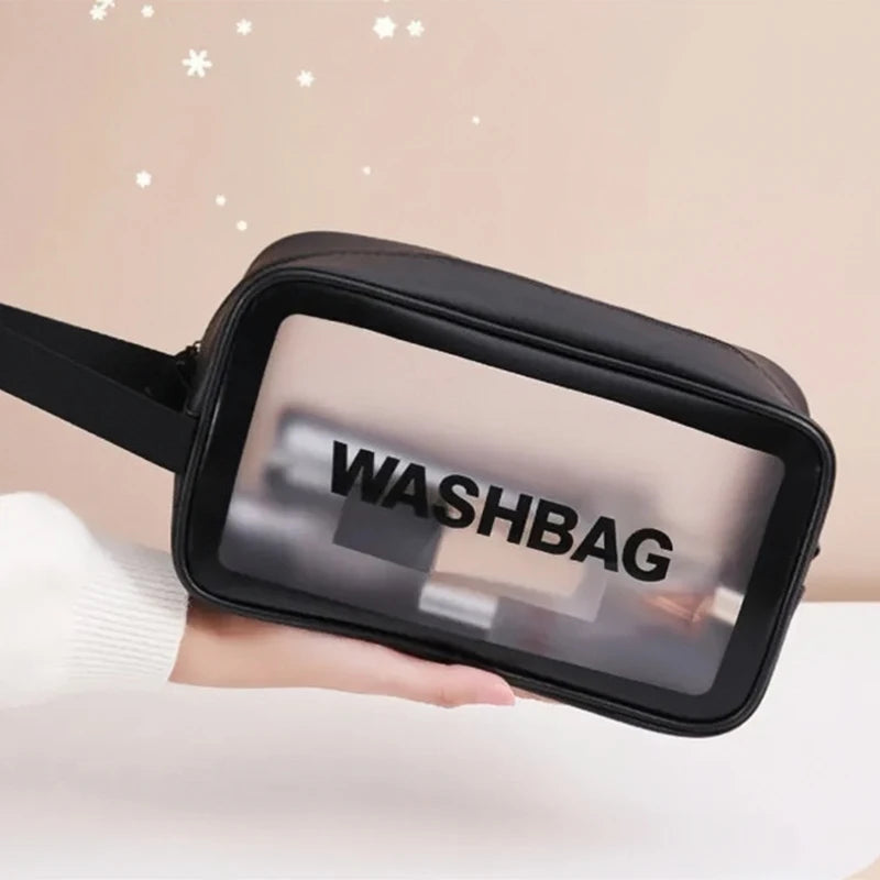 Transparent Waterproof Travel Makeup Bag – Large Capacity Travel Makeup Bag SPOT