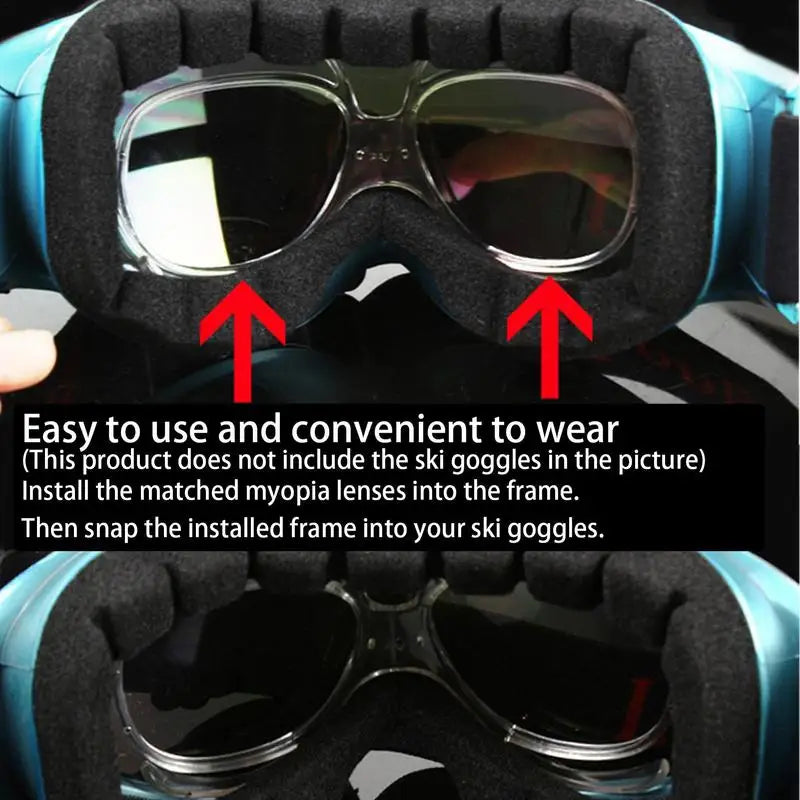 Flexible Goggle RX Insert – Ski & Motorcycle Optical Adapter Goggle RX Insert SPOT