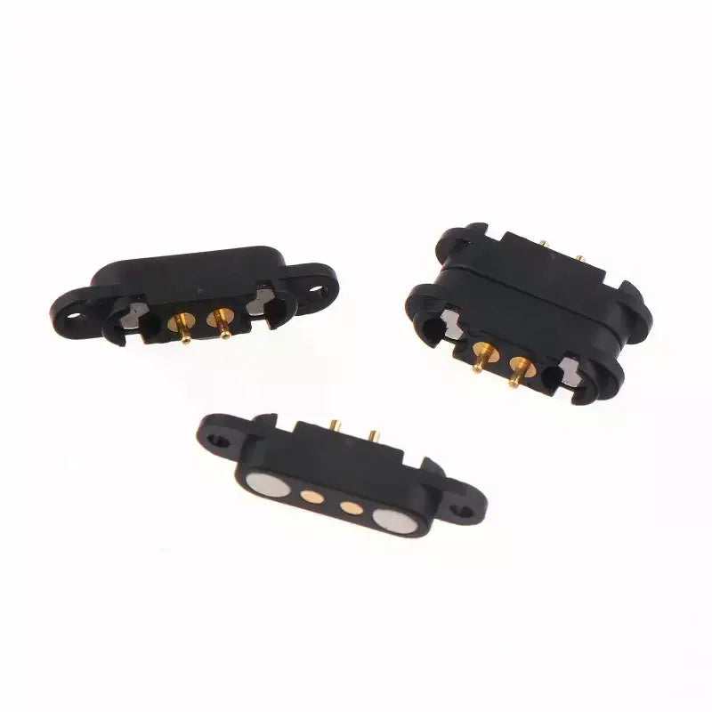 Waterproof 2.54mm Pogo Pin Connector 2A DC Power Socket Pair Pogo Pin Connector SPOT