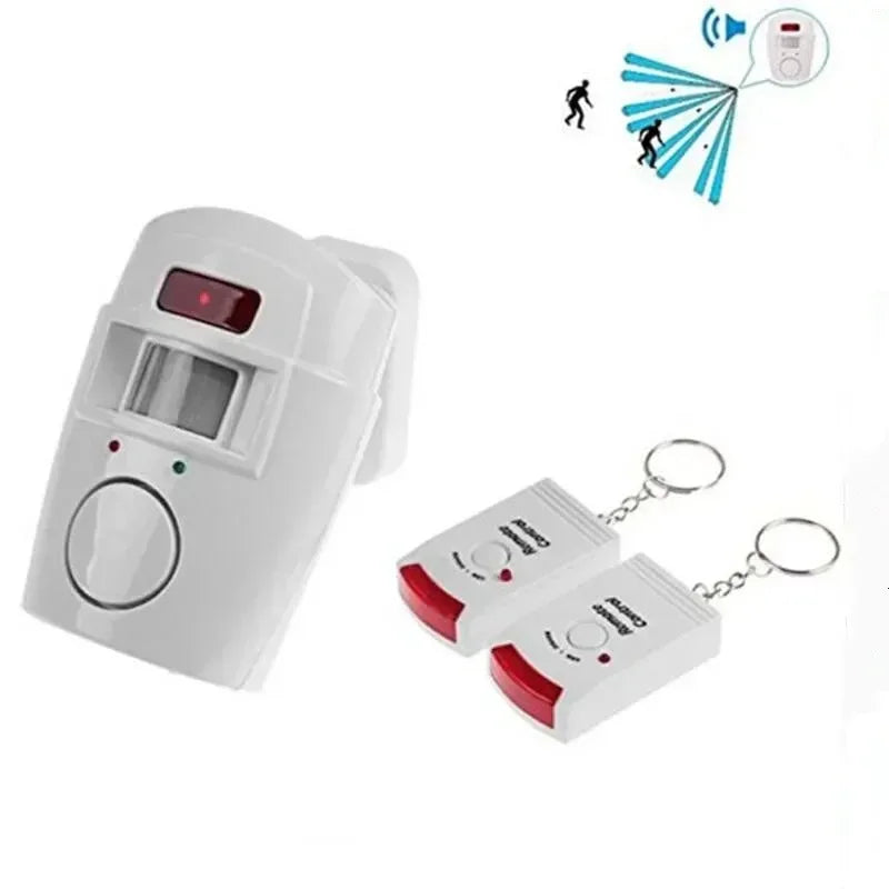 Wireless PIR Motion Sensor Alarm & Dual Remote – Home Security Motion Sensor Alarm SPOT