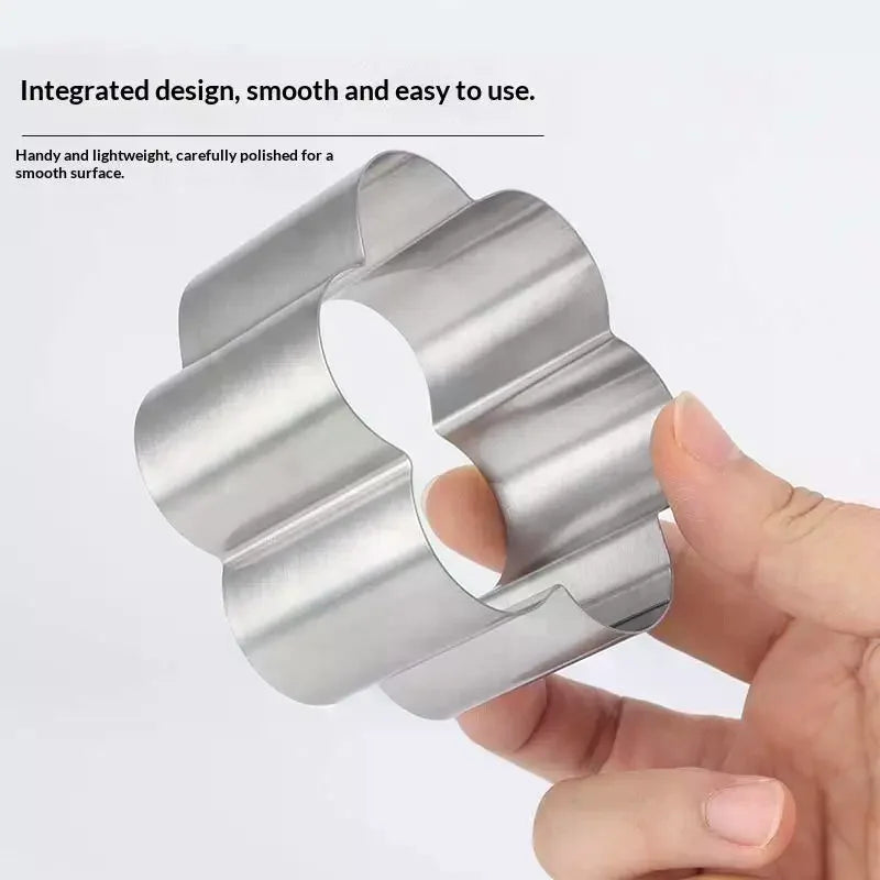 Stainless Steel Mousse Cake Ring Molds with Press Plate | DIY Baking Cake Ring Mold Set SPOT