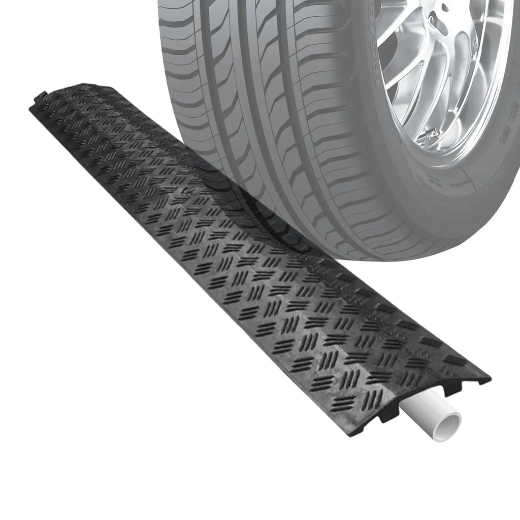 PVC Cable Ramp – Heavy-Duty Outdoor Floor Cord Protector Cable Protector Ramp SPOT