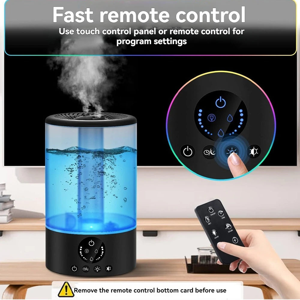 3L Cool Mist Humidifier – 3-Speed, 360° Nozzle & Timer Ultrasonic Humidifier SPOT