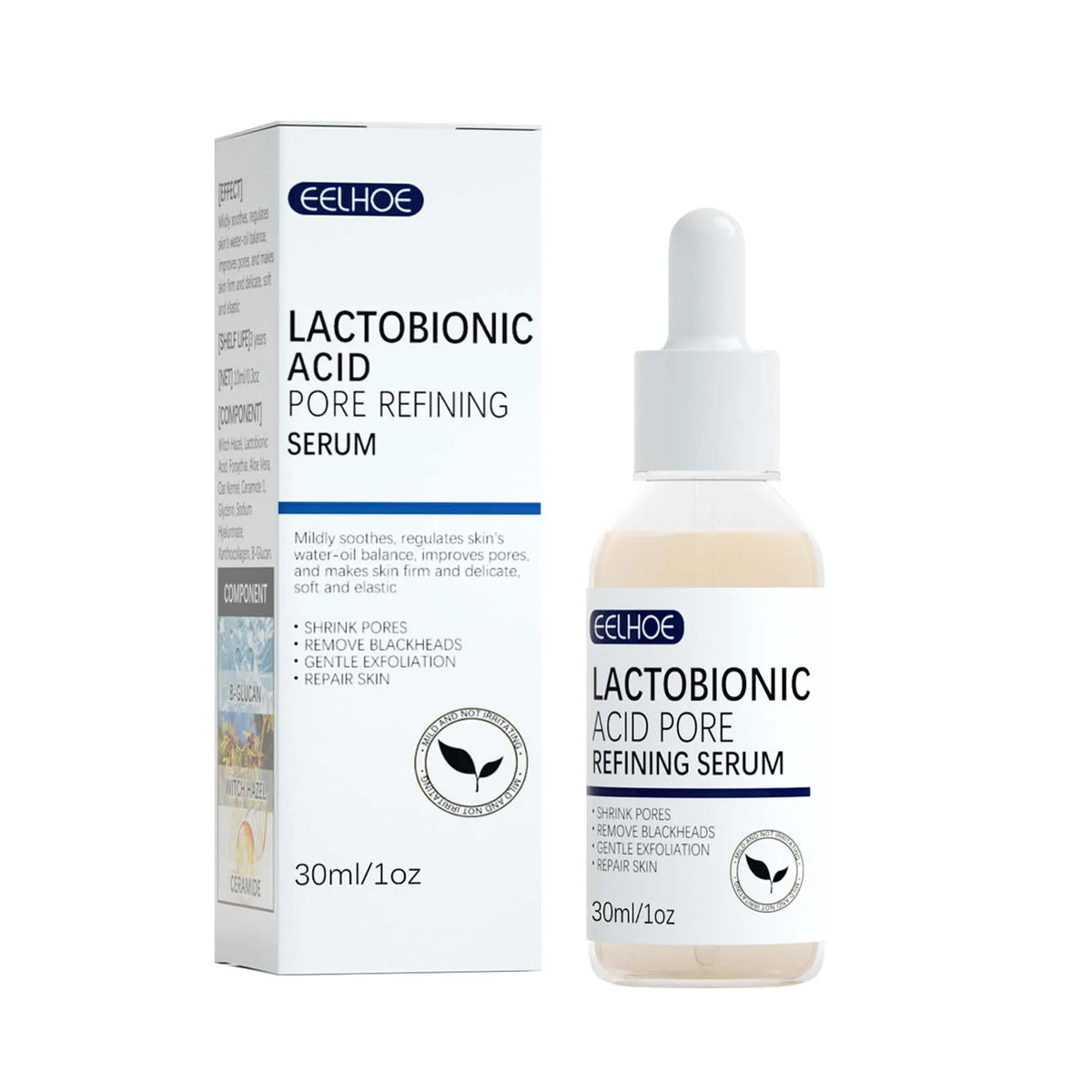 Eelhoe Lactic Acid Pore Minimizing Face Serum 30ml Face Serum SPOT 30ml