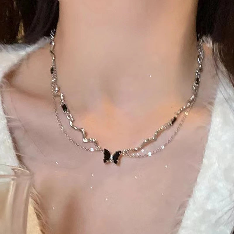 Pearl Tassel Choker Necklace – Minimalist Chain for Women Choker Necklace SPOT