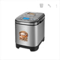 Automatic Bread Maker – LCD Display & 12 Preset Programs Bread Maker Machine SPOT silver 100-240V AU plug